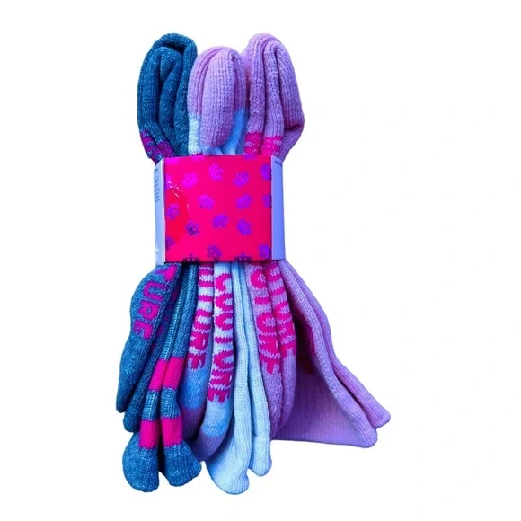 Juicy Couture Womens Princess Queen Crew Socks - Picture 6 of 9